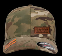 Load image into Gallery viewer, Dragon Defense Camo FlexFit Hat *2ND PRE-ORDER*
